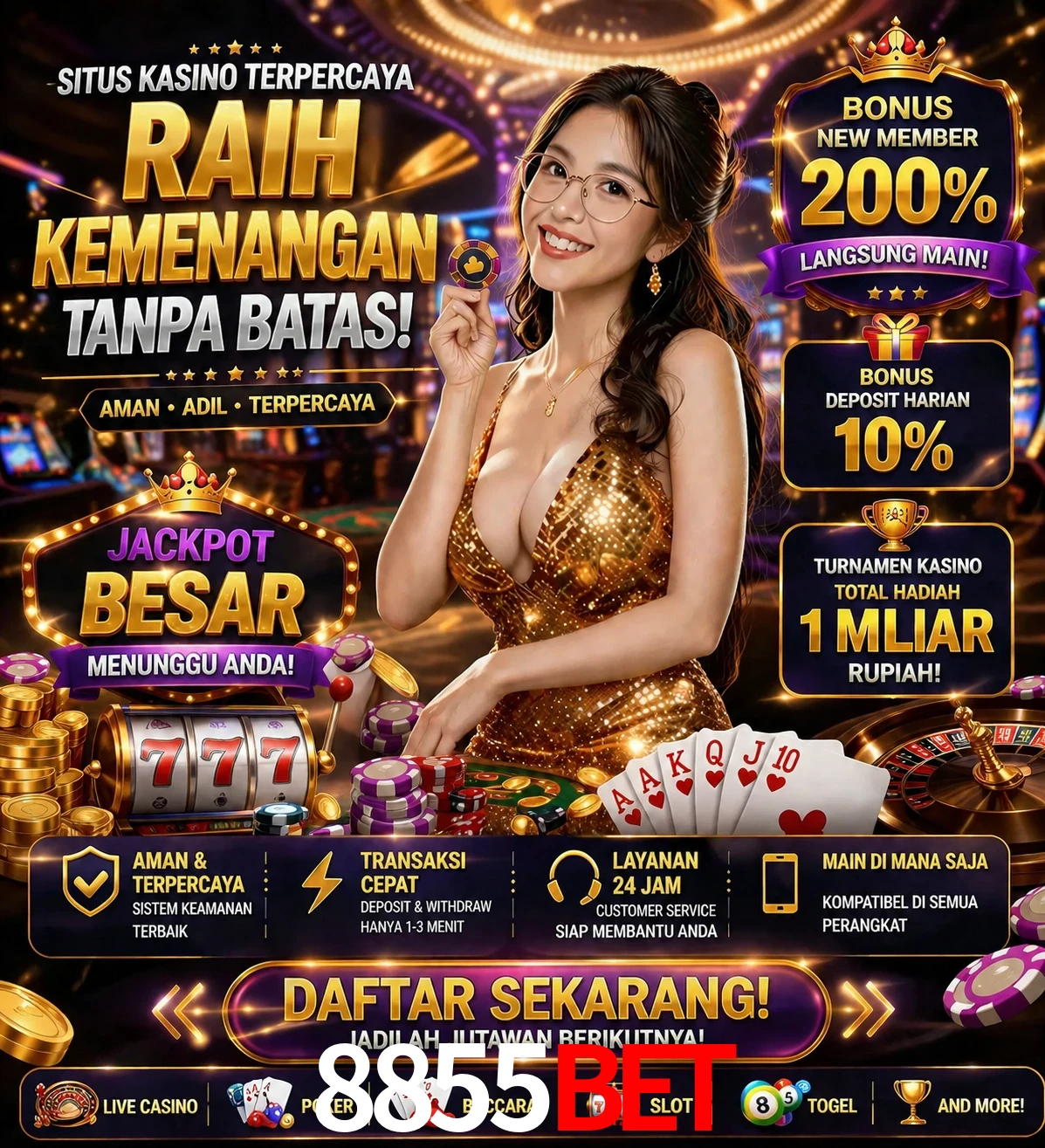 Roleta e blackjack 8855bet